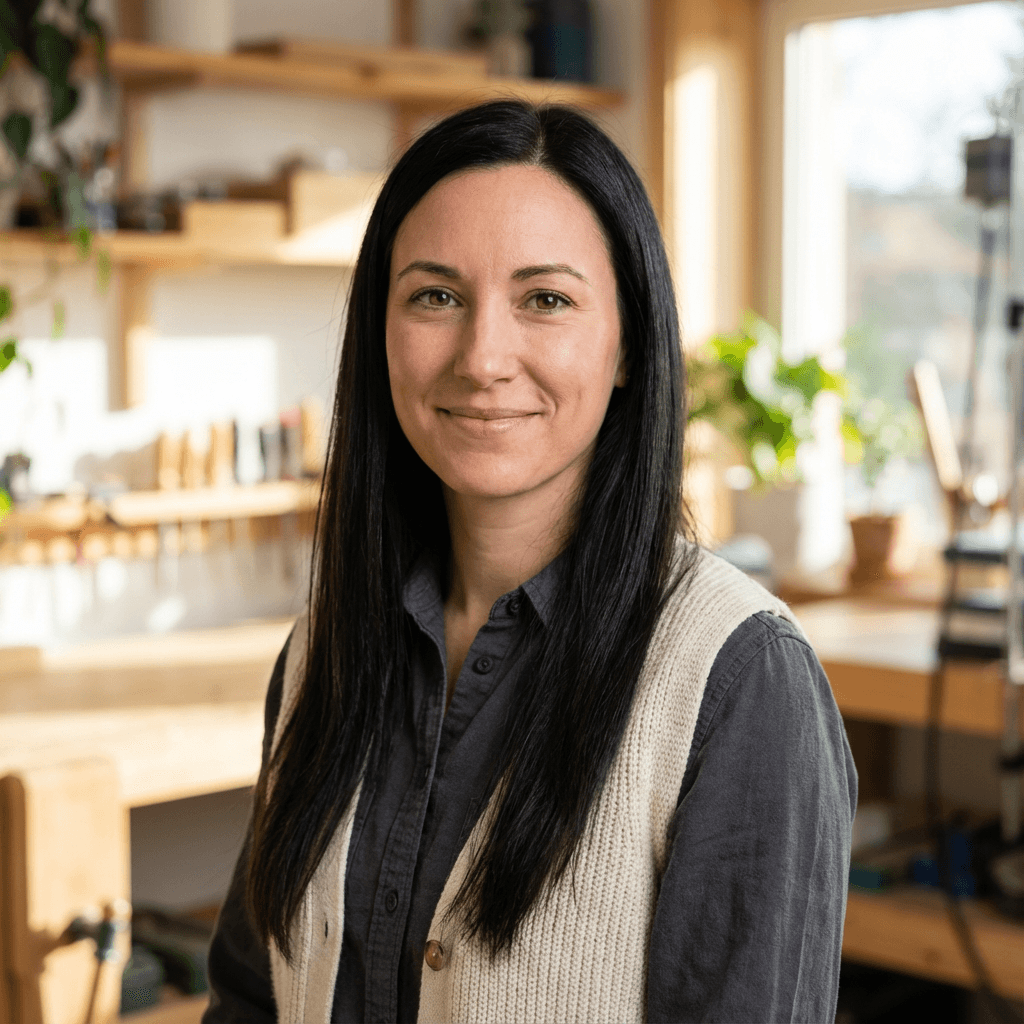 Anne Christensen, HVAC services owner