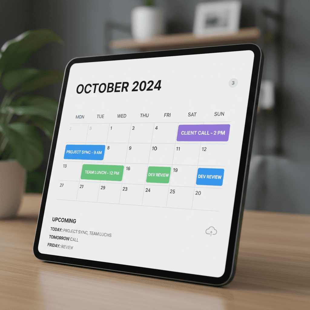 Calendar sync